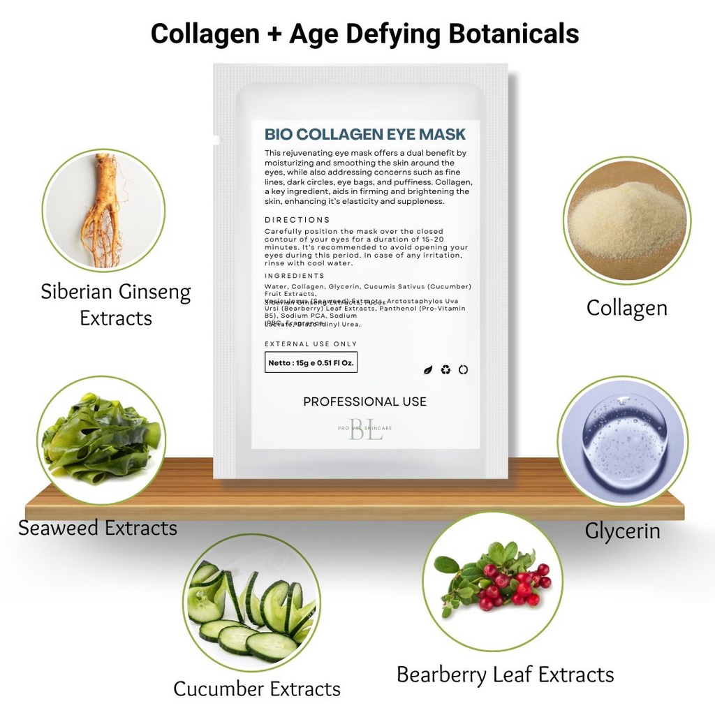 Bio-Collagen Eye Mask (10's/pack)