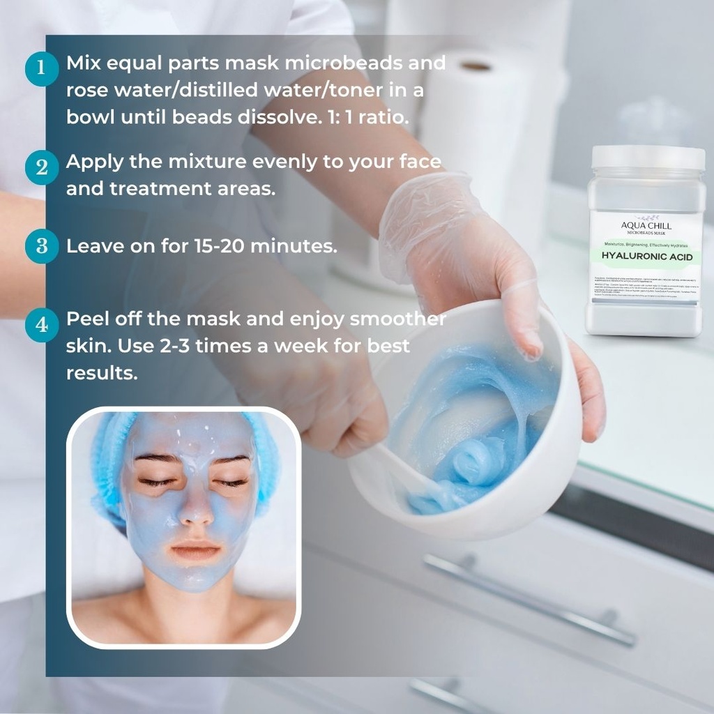 Aqua Chill Microbeads Crystal Mask 650gm